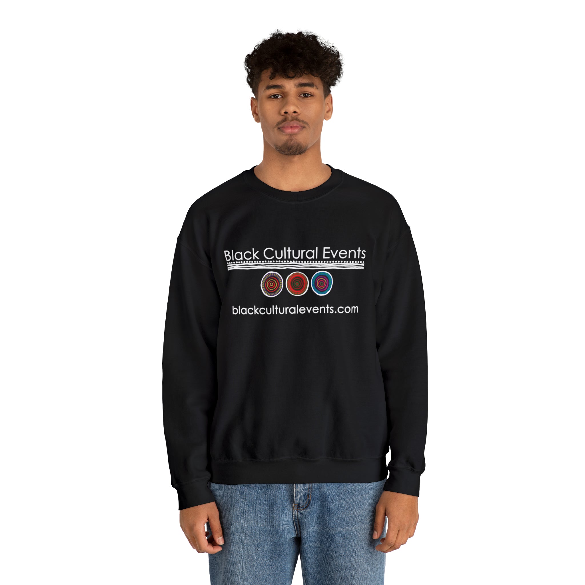 Black Cultural Events Heavy Blend™ Crewneck Sweatshirt