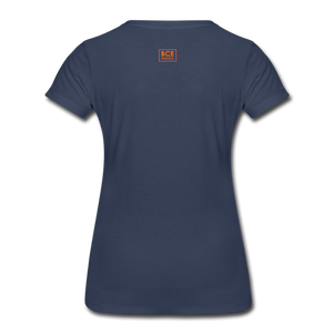 African Fabric Co. Women’s Premium T-Shirt (Light) - navy