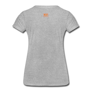 African Fabric Co. Women’s Premium T-Shirt (Dark) - heather gray