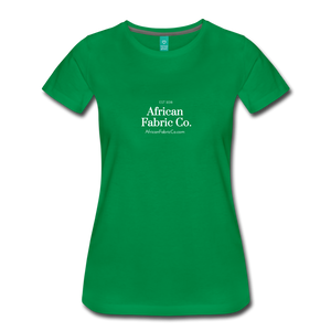 African Fabric Co. Women’s Premium T-Shirt - kelly green