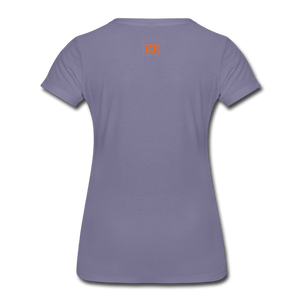 African Fabric Co. Women’s Premium T-Shirt (Light) - washed violet