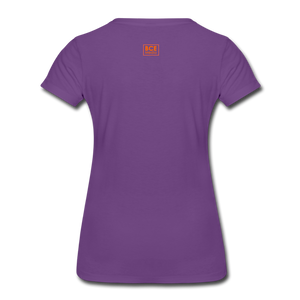 African Fabric Co. Women’s Premium T-Shirt (Light) - purple