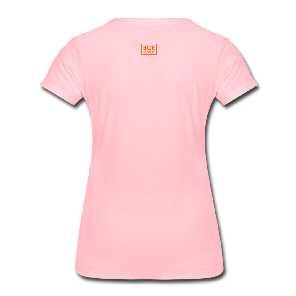 African Fabric Co. Women’s Premium T-Shirt (Light) - pink