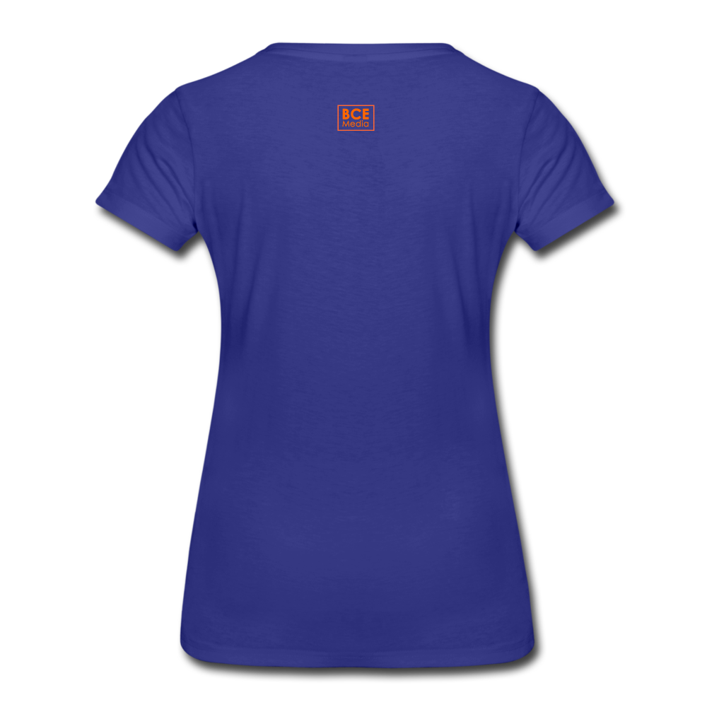 African Fabric Co. Women’s Premium T-Shirt (Dark) - royal blue