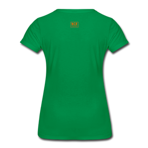 African Fabric Co. Women’s Premium T-Shirt (Dark) - kelly green