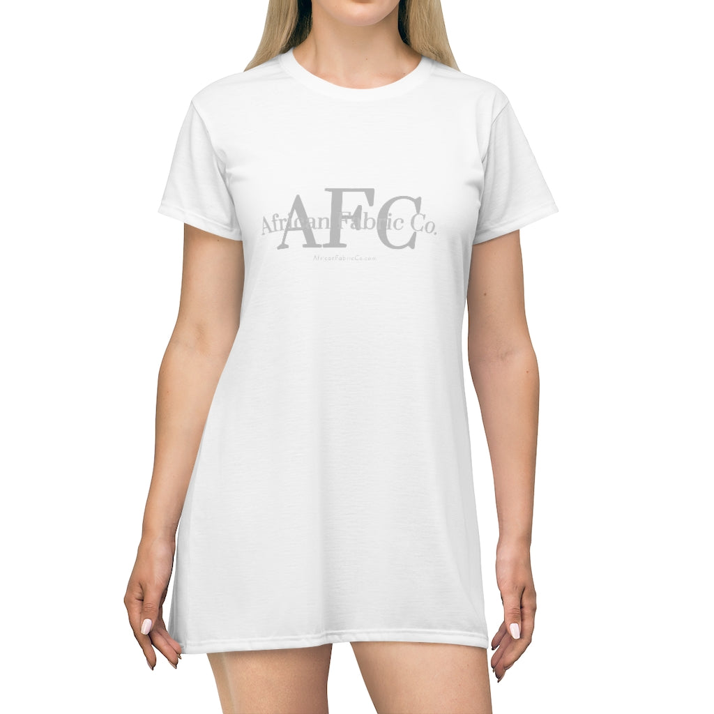 African Fabric Co. T-Shirt Dress