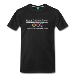 Black Cultural Events Men's Premium T-Shirt - black