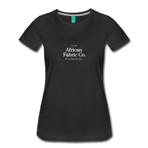 African Fabric Co. Women’s Premium T-Shirt - black