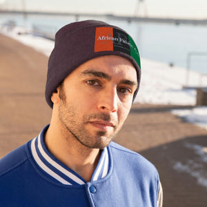 Tri Color AFC Knit Beanie