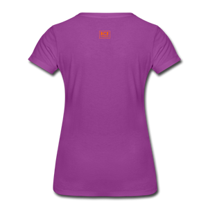 African Fabric Co. Women’s Premium T-Shirt (Dark) - light purple
