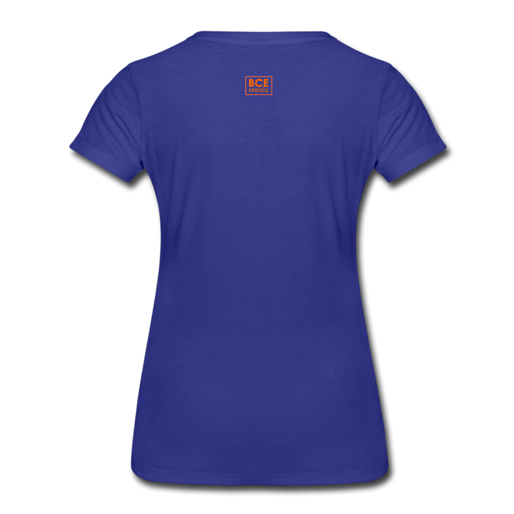 African Fabric Co. Women’s Premium T-Shirt (Light) - royal blue
