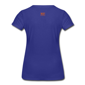 African Fabric Co. Women’s Premium T-Shirt (Light) - royal blue