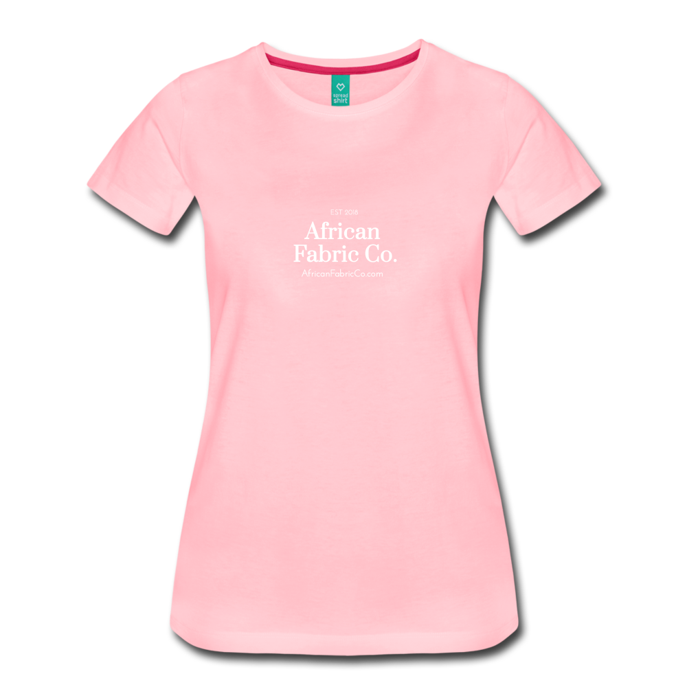 African Fabric Co. Women’s Premium T-Shirt - pink