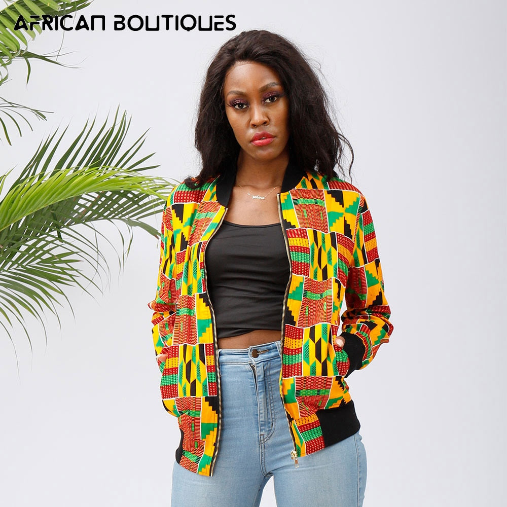 African Print Women&#39;s Jacket