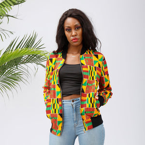 African Print Women&#39;s Jacket