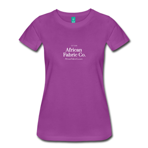 African Fabric Co. Women’s Premium T-Shirt - light purple