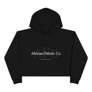 African Fabric Co. Crop Hoodie