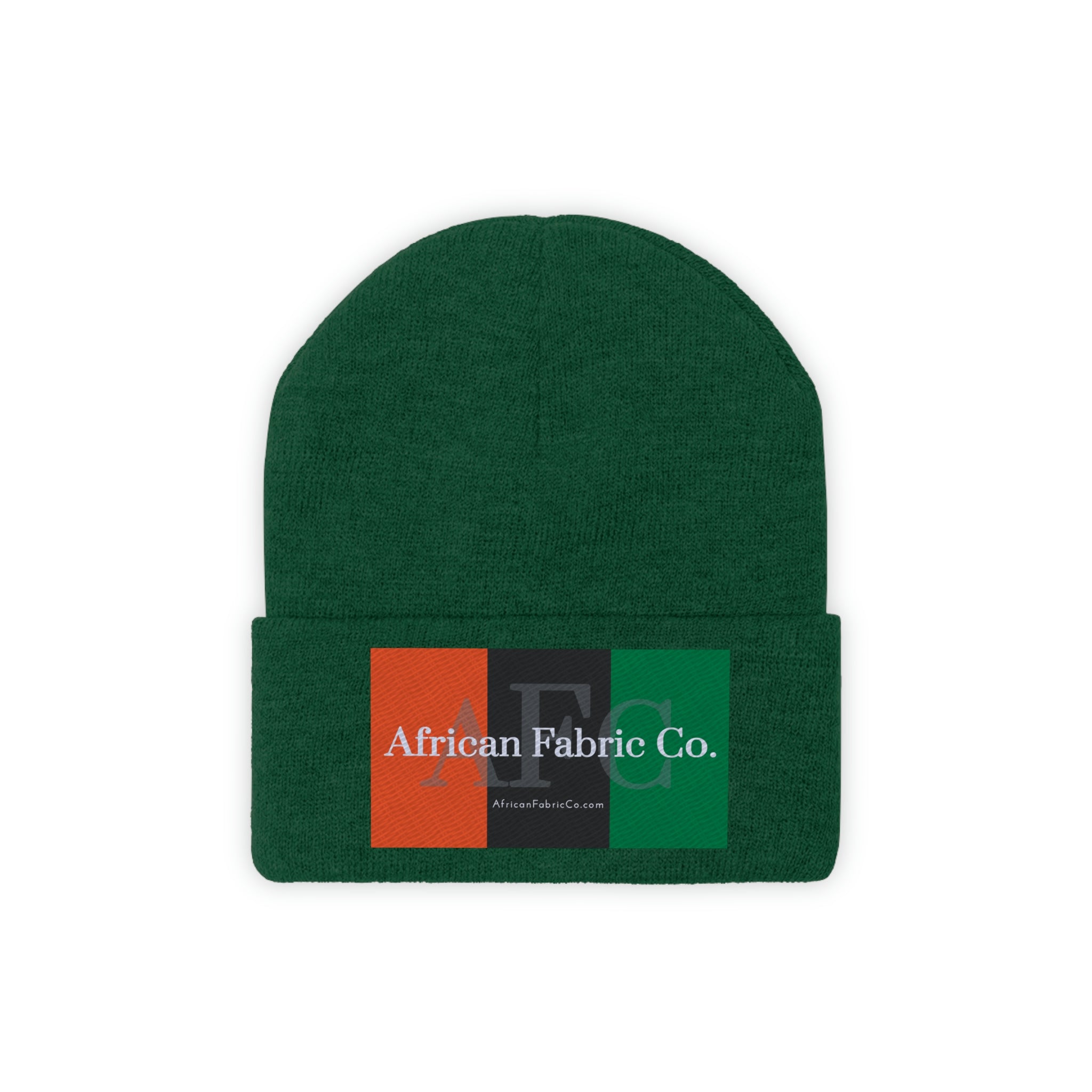 Tri Color AFC Knit Beanie