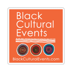 Black Cultural Events Stickers