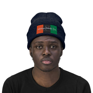 Tri Color AFC Knit Beanie