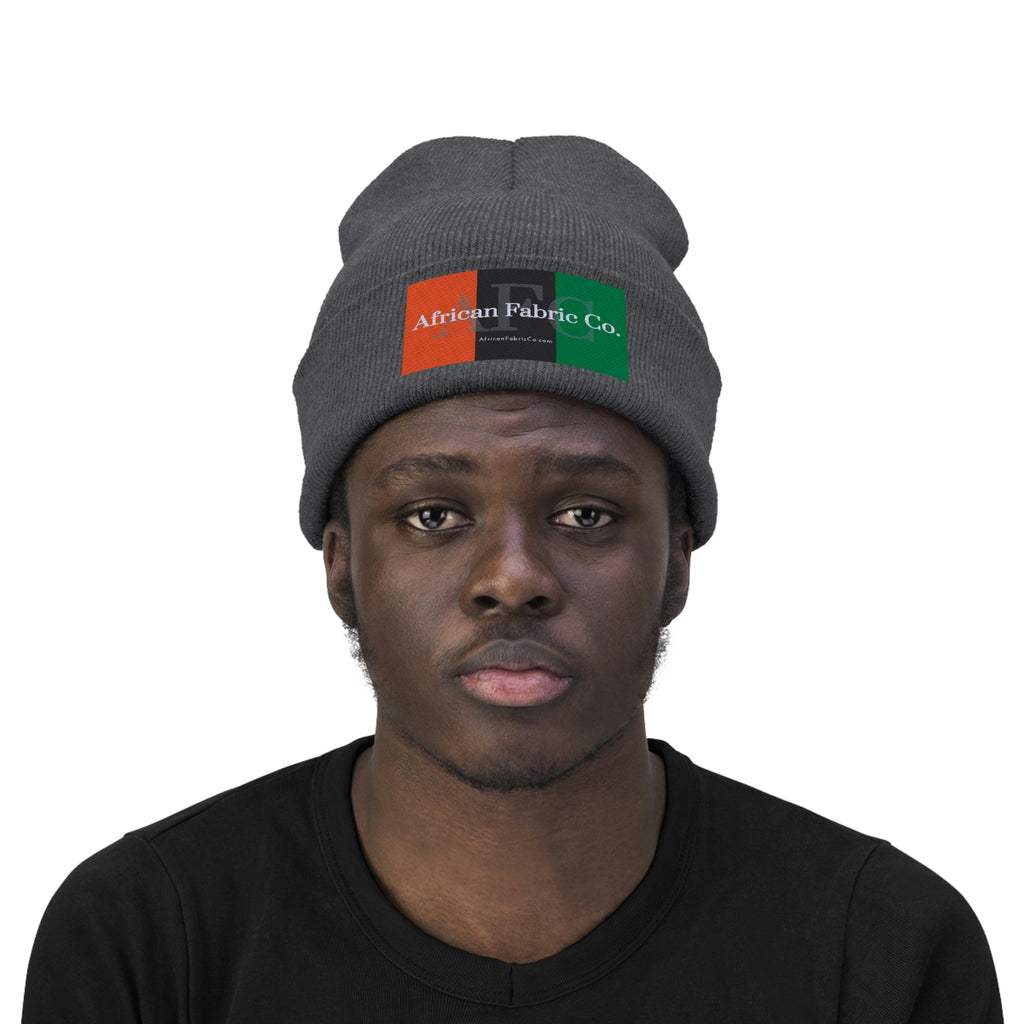 Tri Color AFC Knit Beanie