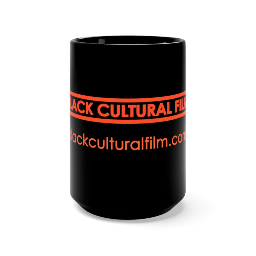 Black Cultural Film Black Mug 15oz