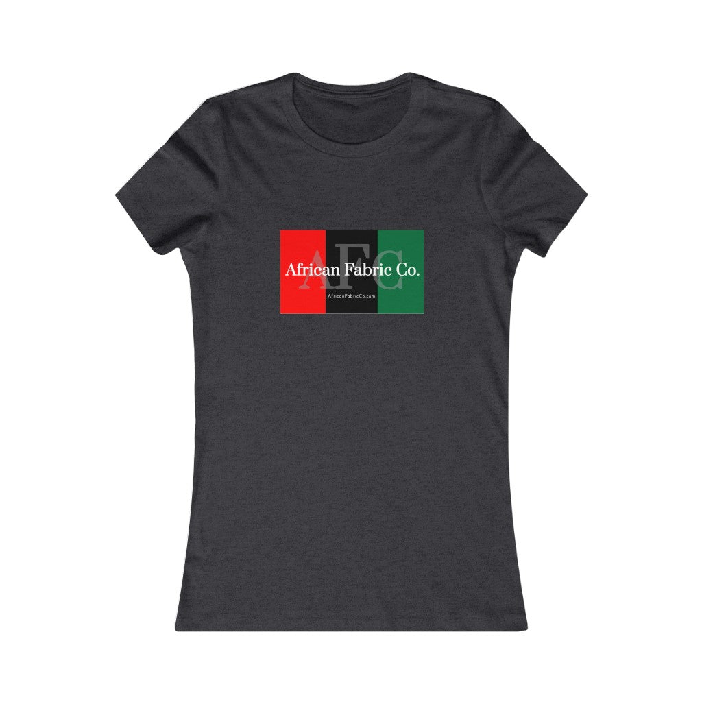African Fabric Co. Women's Tri-Color Tee