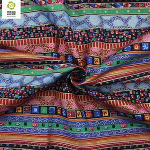 2015 New High Quality African Cotton Linen fabric Meter DIY Handmade Sewing Patchwork Fabric For Sofa Bags 150*50CM M46